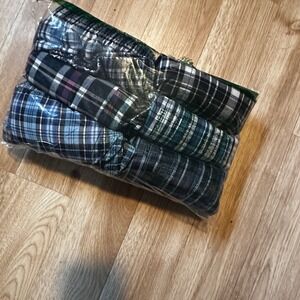 JupiterSecret Mens Plaid Sleep Lounge Boxers Shorts 6XL Cotton Polyester